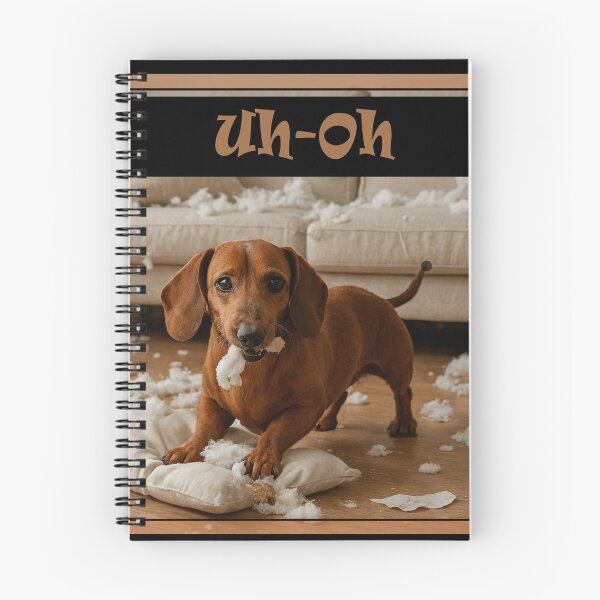 Item preview, Dachshund Uh-Oh designed and sold by CarolM.