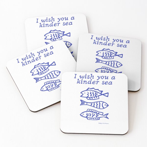 Item preview, "I Wish You a Kinder Sea" — Mid Century Wall Art Print designed and sold by Rooted & Co.