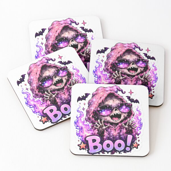 Item preview, Boo! Pastel Goth Ghost in Shades designed and sold by DonaldWaltersxx.
