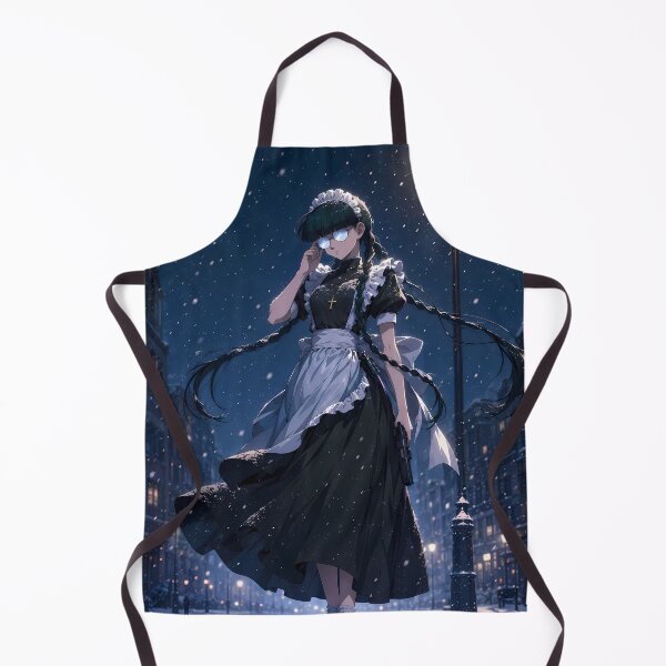 Item preview, Roberta Black Lagoon Snowfall Street Guardian designed and sold by mildaclairmo.