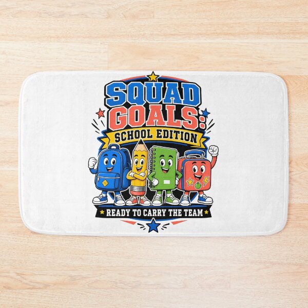 Item preview, Back to School: Squad Goals Carry the Team designed and sold by Fenay Designs.
