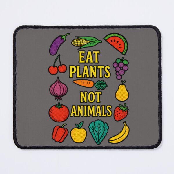 Item preview, Eat Plants Not Animals designed and sold by darametzgerart.