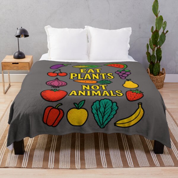 Item preview, Eat Plants Not Animals designed and sold by darametzgerart.
