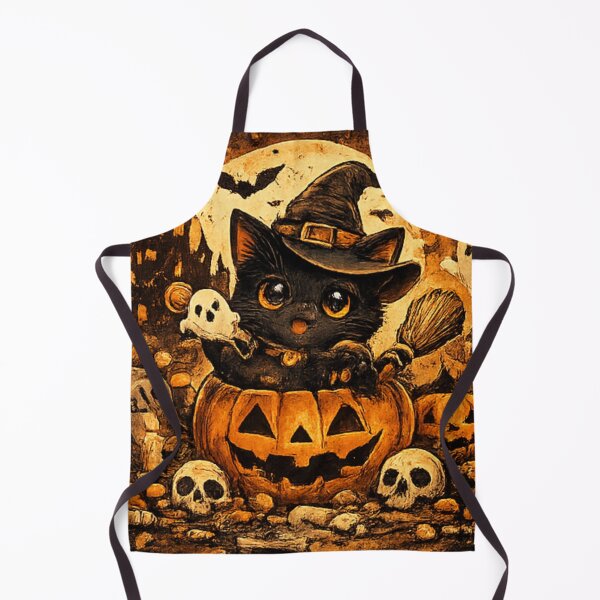 Item preview, The Black Cat that Protects Halloween designed and sold by roma252.