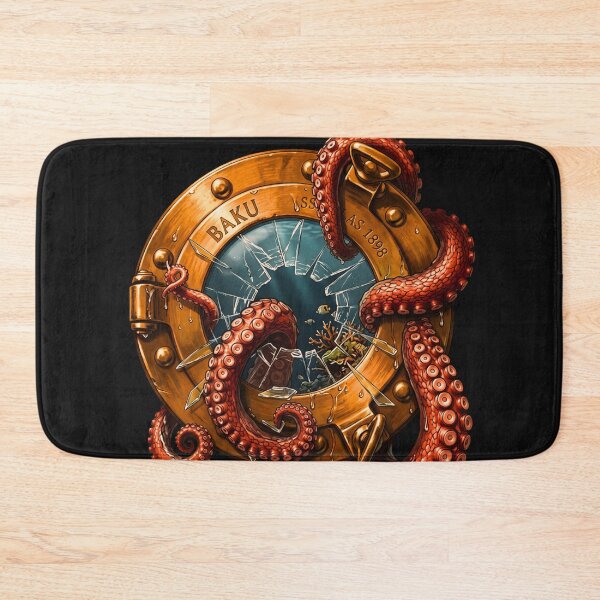 Item preview, Brass porthole with octopus by Baku designed and sold by Proyect_Baku.