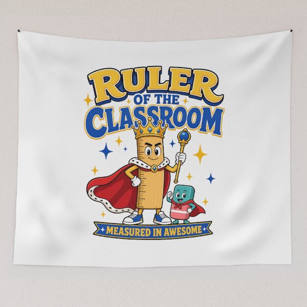 Item preview, Back to School: Ruler of the Classroom designed and sold by Fenay Designs.
