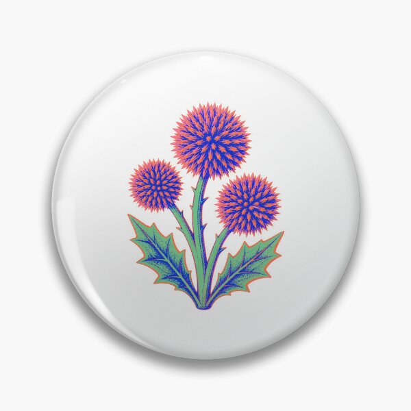 Item preview, Fluorescent Globe Thistle designed and sold by The-Art-of-D.