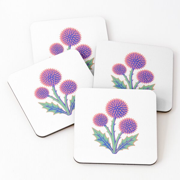Item preview, Fluorescent Globe Thistle designed and sold by The-Art-of-D.