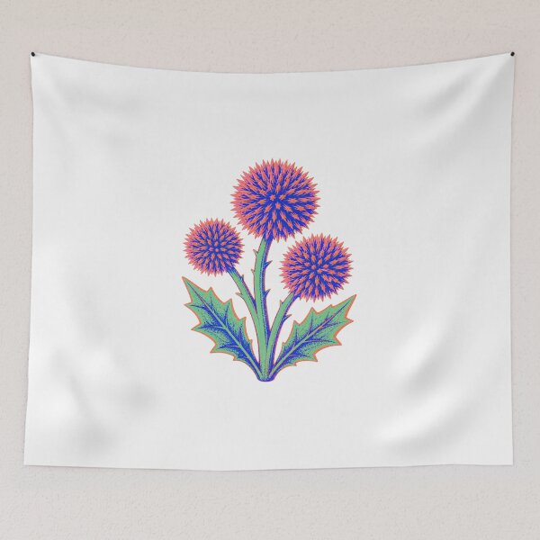 Item preview, Fluorescent Globe Thistle designed and sold by The-Art-of-D.