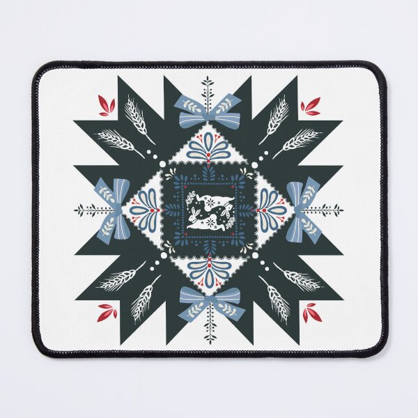 Item preview, Rabbit Barn Square designed and sold by TinyBlueLotusDesigns .