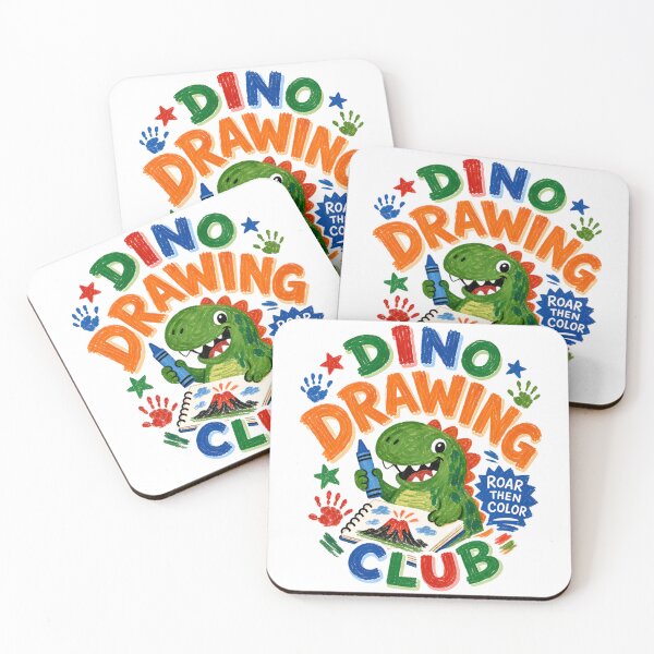 Item preview, Back to School: Dino Drawing Club Roars designed and sold by Fenay Designs.