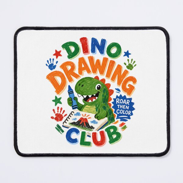 Item preview, Back to School: Dino Drawing Club Roars designed and sold by Fenay Designs.