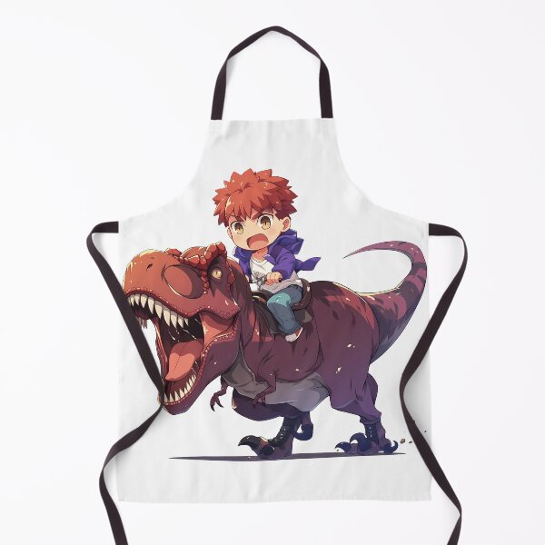 Item preview, Shirou Emiya Fate Stay Night Chibi Dinosaur Journey designed and sold by Dashsopaner.