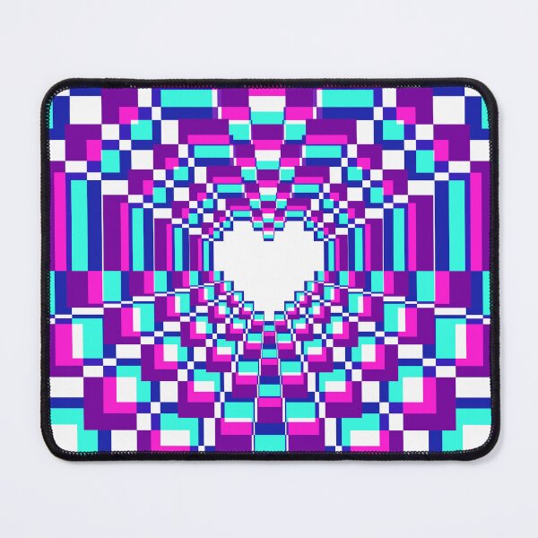 Item preview, Pixel Heart Kaleidoscope - Mystic 2 designed and sold by animinimal.