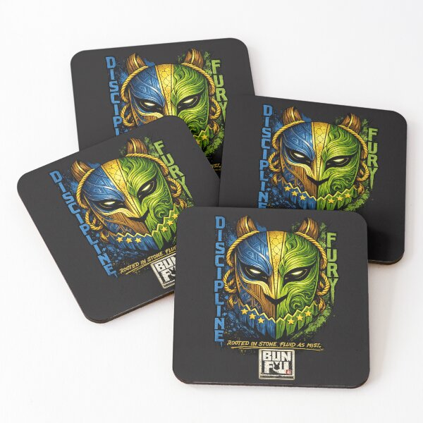 Item preview, Bun Fu Tribal Mask Discipline and Fury  designed and sold by SonicAlchemist.