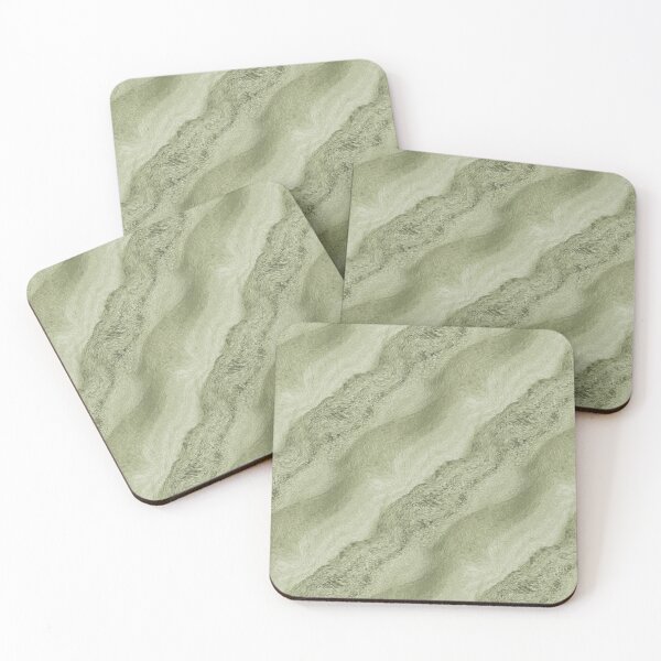 Item preview, Textured Sandbox Pattern in Green designed and sold by Artistestella.