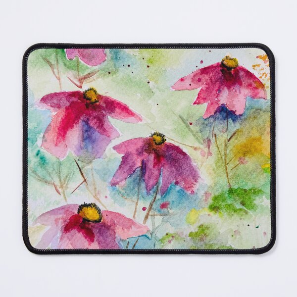 Item preview, Vibrant Coneflowers designed and sold by Jasbindar Singh.