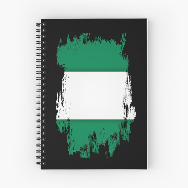 Item preview, Nigeria Flag Distressed Paint Brush Stroke Naija Pride designed and sold by Danny-Arts1.