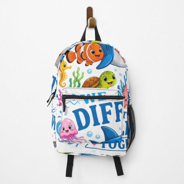 Item preview, Back To School We All Swim Together Cute Ocean Fish designed and sold by DamianRoy88.
