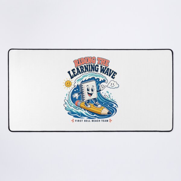 Item preview, Back to School: Riding the Learning Wave designed and sold by Fenay Designs.