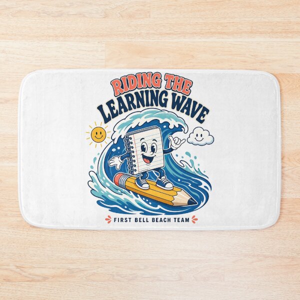 Item preview, Back to School: Riding the Learning Wave designed and sold by Fenay Designs.