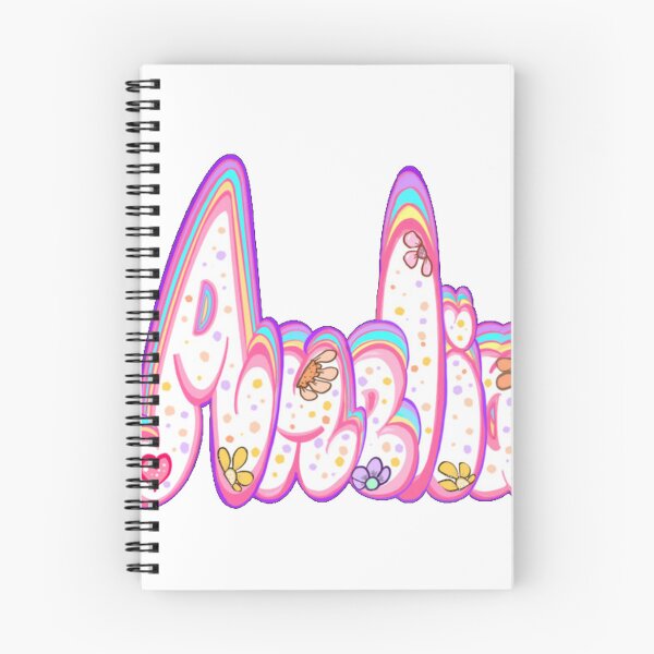 Item preview, Amelia Name In Kawaii Pastel Floral Bubble Text An designed and sold by MRXSHOOP.