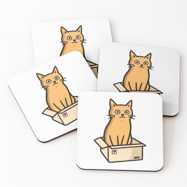Item preview, Cat In a box designed and sold by Lone Frog.