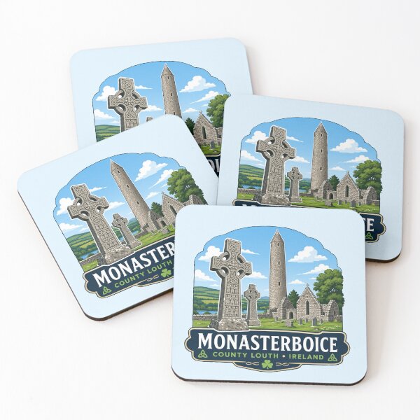 Item preview, Monasterboice, County Louth, Ireland - Celtic Crosses designed and sold by Myra365Art.