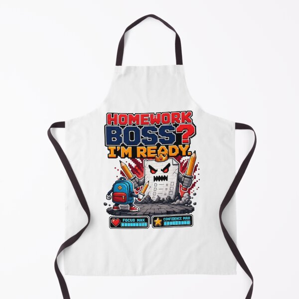 Item preview, Back to School: Homework Boss Battle Ready designed and sold by Fenay Designs.
