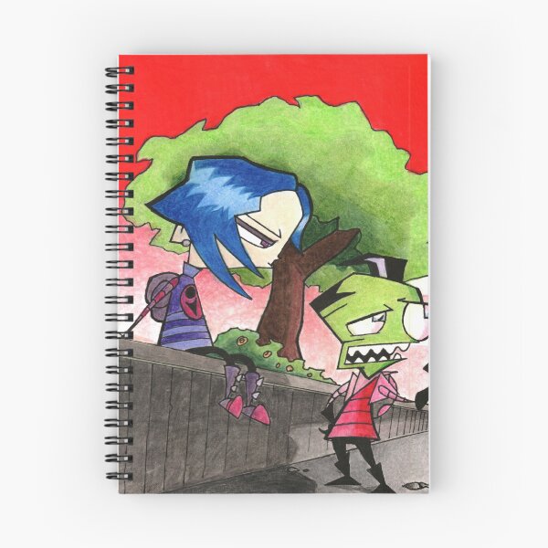 Item preview, Alien Couple Under Red Sky Valentine Illustration designed and sold by CuervoRonronero.