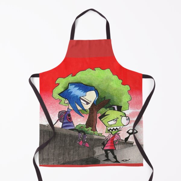 Item preview, Alien Couple Under Red Sky Valentine Illustration designed and sold by CuervoRonronero.