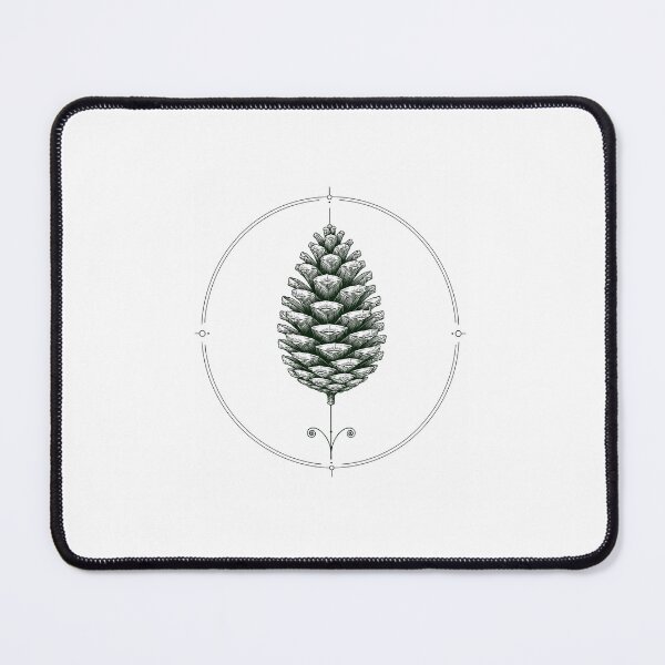 Item preview, Pine Cone | Minimal Nordic Botanical Illustration designed and sold by Norvian.