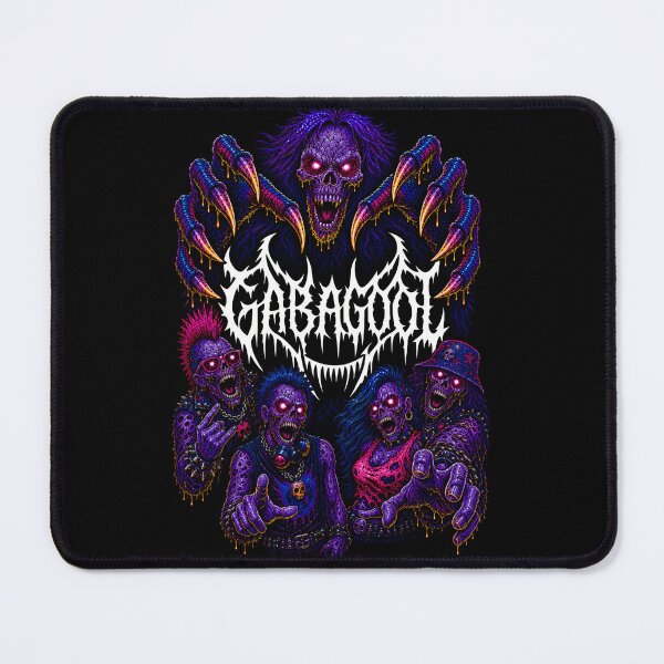 Item preview, GABAGOOL Neon Zombie Horde — Death Metal Punk Art designed and sold by Pokedinthe3rdEye.