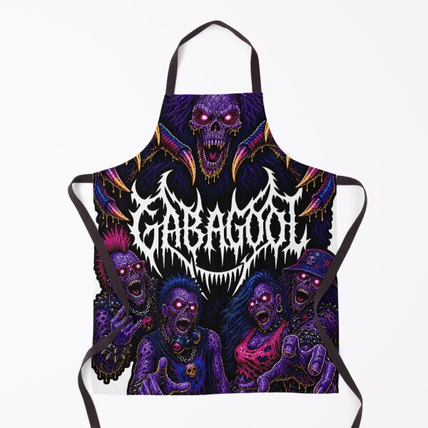Item preview, GABAGOOL Neon Zombie Horde — Death Metal Punk Art designed and sold by Pokedinthe3rdEye.