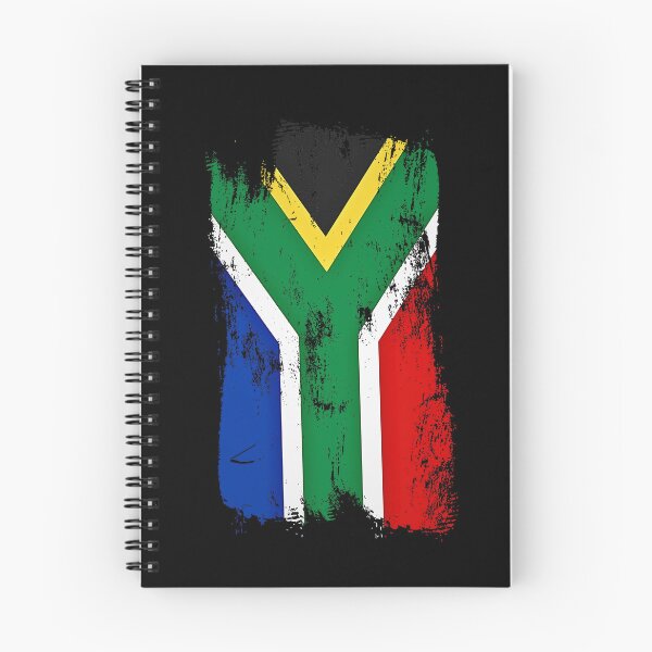 Item preview, South Africa Flag Distressed Paint Brush Stroke SA Pride designed and sold by Danny-Arts1.