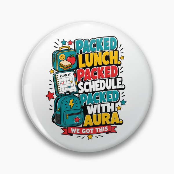 Item preview, Back to School: Packed Lunch, Schedule and Aura designed and sold by Fenay Designs.