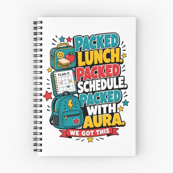 Item preview, Back to School: Packed Lunch, Schedule and Aura designed and sold by Fenay Designs.