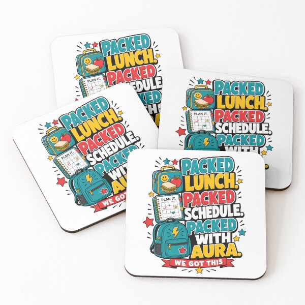 Item preview, Back to School: Packed Lunch, Schedule and Aura designed and sold by Fenay Designs.