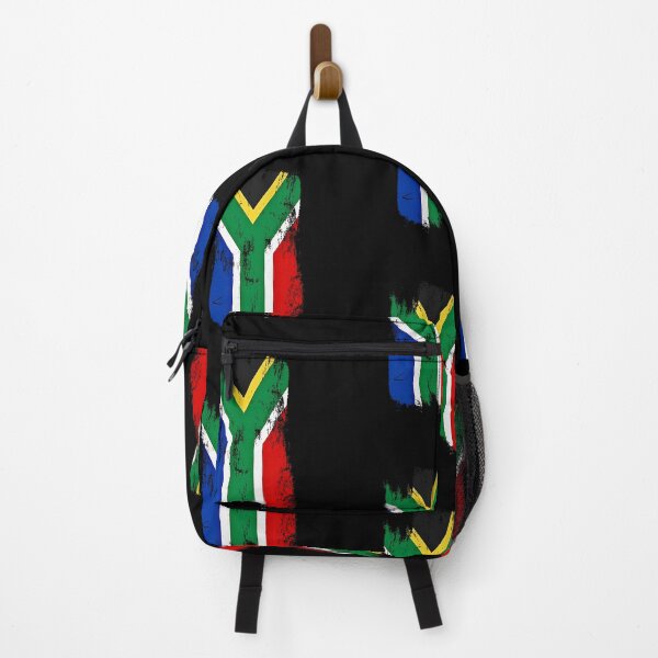 Item preview, South Africa Flag Distressed Paint Brush Stroke SA Pride designed and sold by Danny-Arts1.