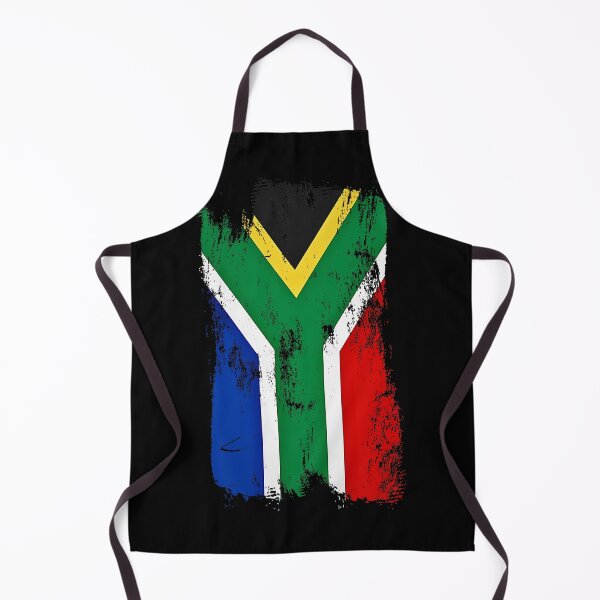 Item preview, South Africa Flag Distressed Paint Brush Stroke SA Pride designed and sold by Danny-Arts1.