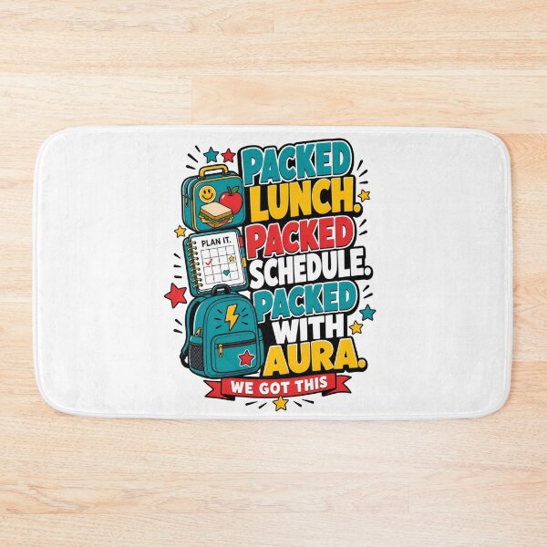Item preview, Back to School: Packed Lunch, Schedule and Aura designed and sold by Fenay Designs.