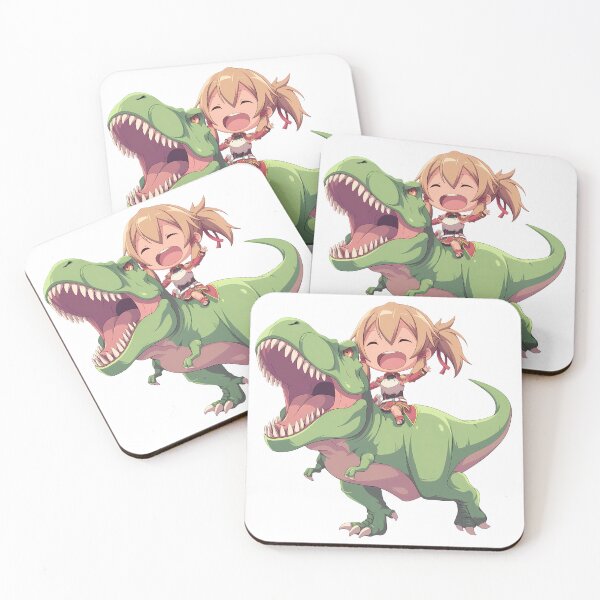 Item preview, Silica Sword Art Online Kawaii Chibi Dinosaur Ride designed and sold by Dashsopaner.