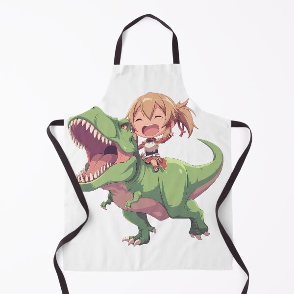 Item preview, Silica Sword Art Online Kawaii Chibi Dinosaur Ride designed and sold by Dashsopaner.