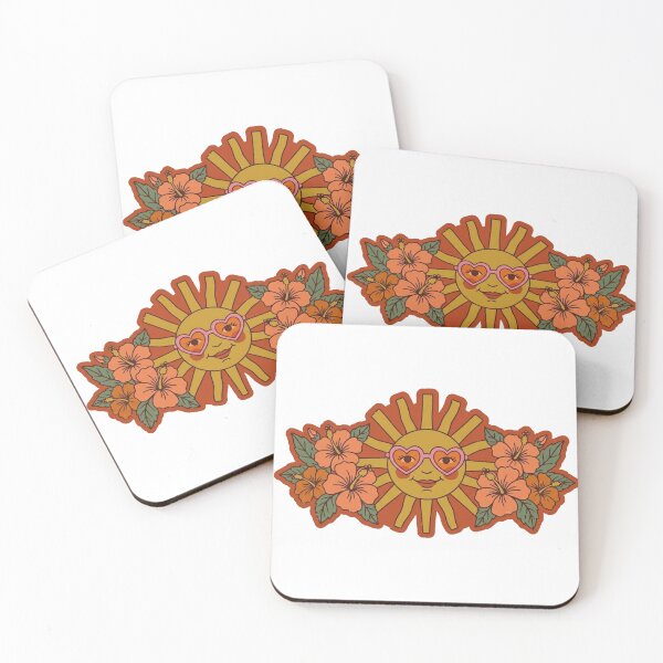 Item preview, Groovy Tropical Sun - Retro 70s designed and sold by conamor-bymel.