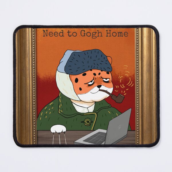 Item preview, Funny Van Gogh Work Meme designed and sold by Moody Critters.