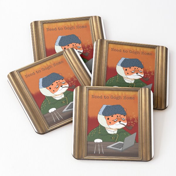 Item preview, Funny Van Gogh Work Meme designed and sold by Moody Critters.