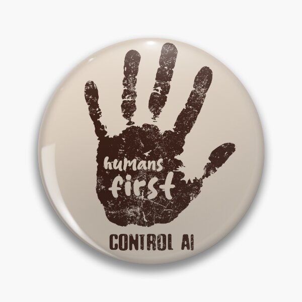 Item preview, STOP AI - Humans First designed and sold by Frank J. Art.
