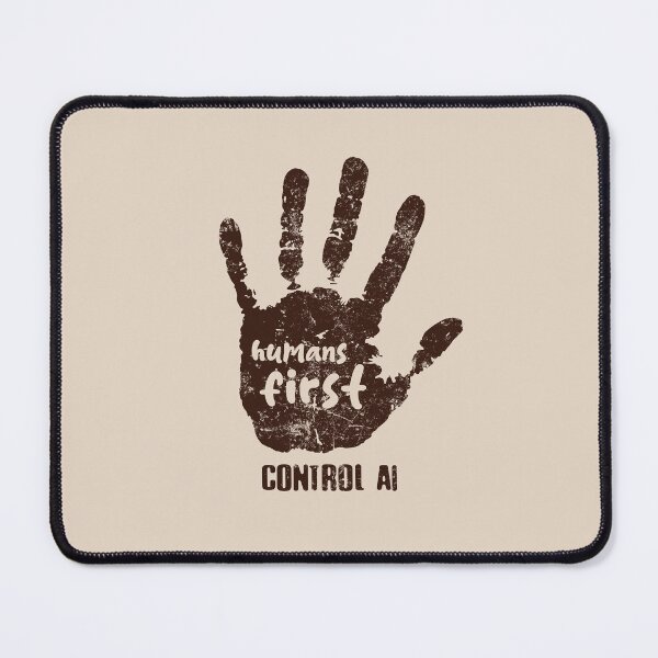 Item preview, STOP AI - Humans First designed and sold by Frank J. Art.