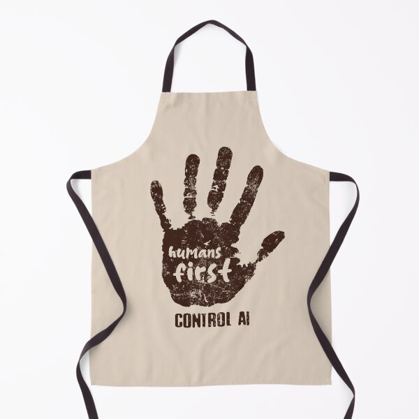 Item preview, STOP AI - Humans First designed and sold by Frank J. Art.