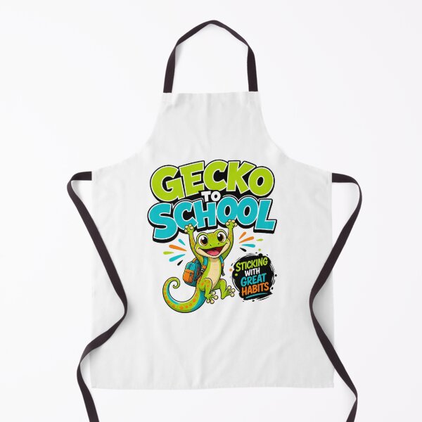 Item preview, Back to School: Gecko Sticking With Great Habits designed and sold by Fenay Designs.